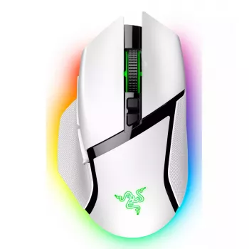 Gaming mouse Razer Basilisk V3 Pro — right-hand, optical 30,000 DPI, RF Wireless/Bluetooth/USB-C, white