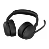 Jabra Evolve2 55 - Link380a MS Stereo, Wireless, Office/Call center, 20 - 20000 Hz, 130 g, Headset, Black