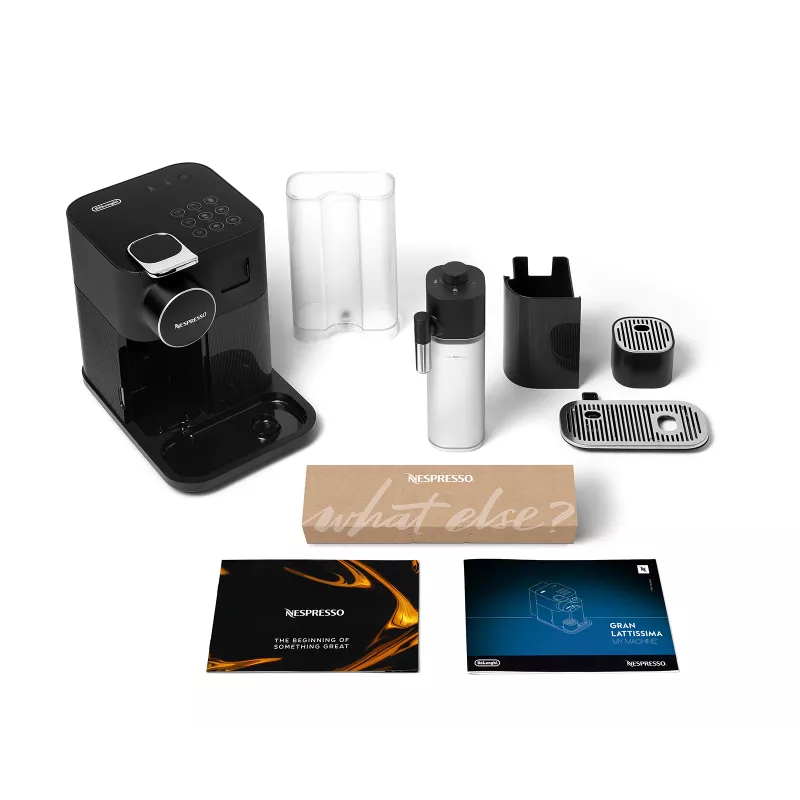 De’Longhi Nespresso Gran Lattissima coffee machine by Delonghi, Sophisticated Darks