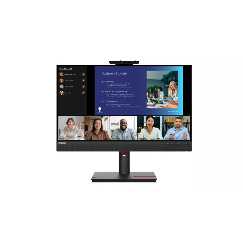 Lenovo ThinkVision T24v-30 computer monitor 60.5 cm (23.8 inch) 1920 x 1080 pixels Full HD LED Black