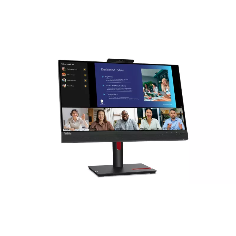 Lenovo ThinkVision T24v-30 computer monitor 60.5 cm (23.8 inch) 1920 x 1080 pixels Full HD LED Black