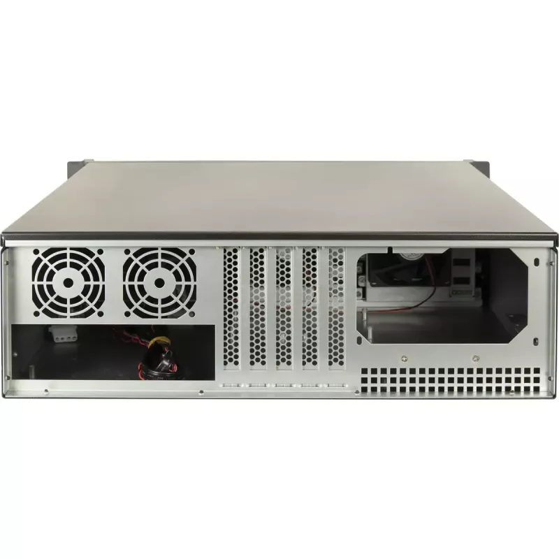 Server Rack Inter-Tech 3U-3508 Black 480x528x132mm 5.25 inch HDD