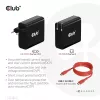 CLUB3D Travel Charger 140 Watt GaN technology, Single port USB Type-C, Power Delivery(PD) 3.1 Support