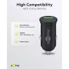 Goobay Dual-USB Car Fast Charger USB-C PD 45W Black