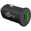 Goobay Dual-USB Car Fast Charger USB-C PD 45W Black