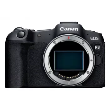 Canon EOS R8 + RF 24-50mm F4.5-6.3 IS STM Kit, 24.2 MP, 6000 x 4000 pixels, CMOS, 4K Ultra HD, Touchscreen, Black