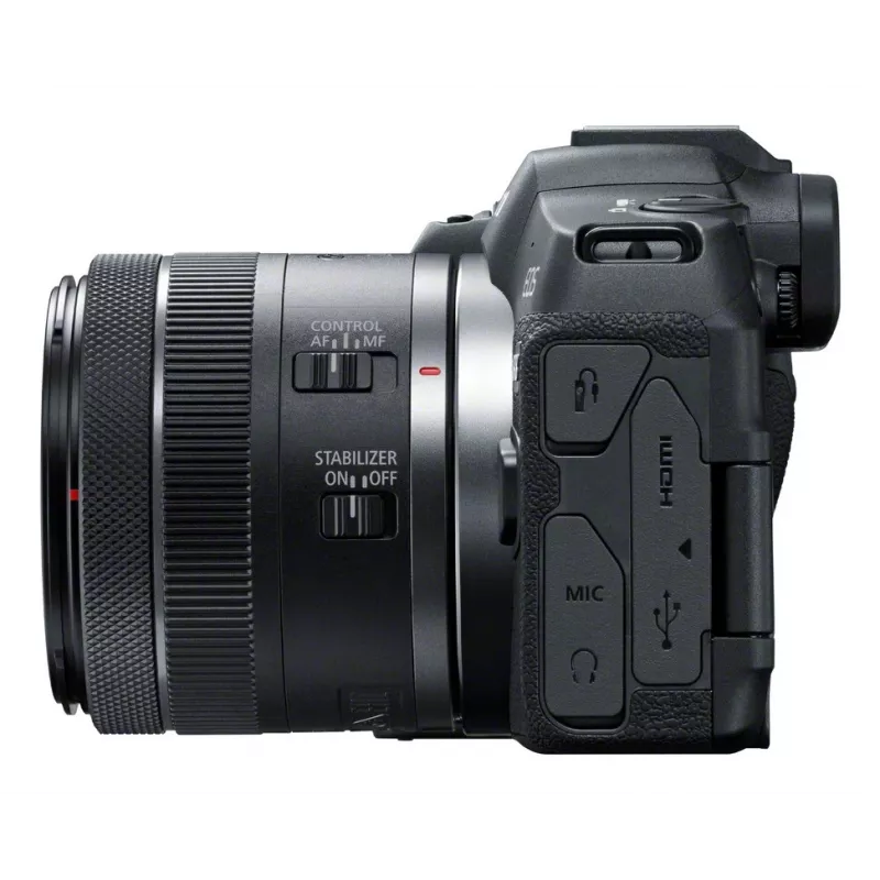 Canon EOS R8 + RF 24-50mm F4.5-6.3 IS STM Kit, 24.2 MP, 6000 x 4000 pixels, CMOS, 4K Ultra HD, Touchscreen, Black
