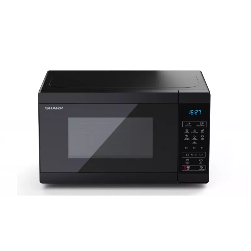 Sharp YC-MS02E-B microwave Black Solo microwave Countertop 20 L 800 W