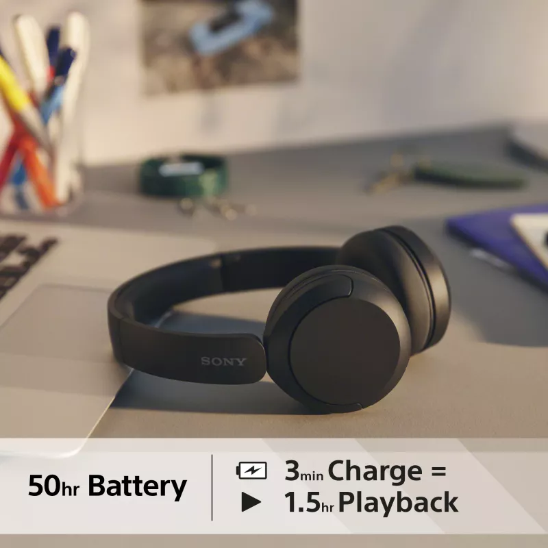 Sony WH-CH520 Headset Wireless Head-band Calls/Music USB Type-C Bluetooth Black