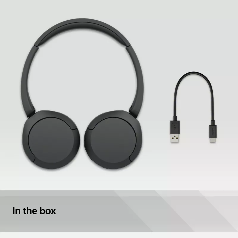 Sony WH-CH520 Headset Wireless Head-band Calls/Music USB Type-C Bluetooth Black