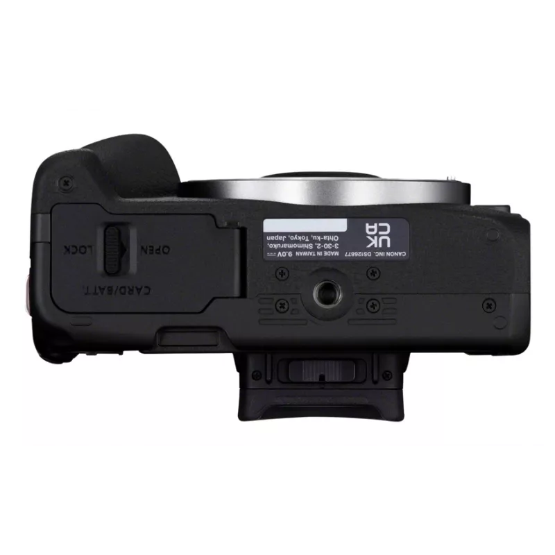 Canon EOS R50, Black + RF-S 18-45mm F4.5-6.3 IS STM Kit, 24.2 MP, 6000 x 4000 pixels, CMOS, 4K Ultra HD, Touchscreen, Black