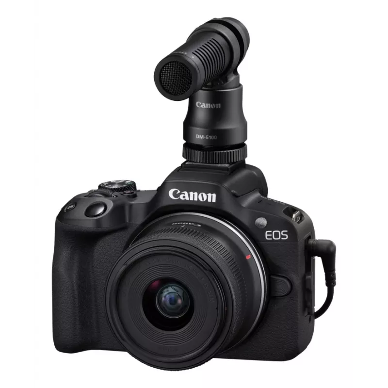 Canon EOS R50, Black + RF-S 18-45mm F4.5-6.3 IS STM Kit, 24.2 MP, 6000 x 4000 pixels, CMOS, 4K Ultra HD, Touchscreen, Black
