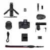 Canon EOS R50, Black + RF-S 18-45mm F4.5-6.3 IS STM Kit, 24.2 MP, 6000 x 4000 pixels, CMOS, 4K Ultra HD, Touchscreen, Black