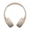 Sony WH-CH520 Headset Wireless Head-band Calls/Music USB Type-C Bluetooth Charging stand Cream