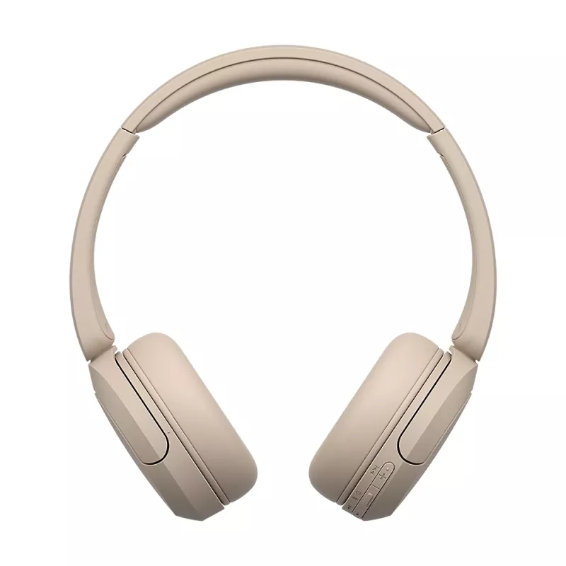 Sony WH-CH520 Headset Wireless Head-band Calls/Music USB Type-C Bluetooth Charging stand Cream