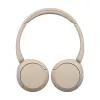 Sony WH-CH520 Headset Wireless Head-band Calls/Music USB Type-C Bluetooth Charging stand Cream
