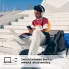 Headset Sony WH-CH520 wireless on-ear headphones, Bluetooth 5.2, 50 h playback, USB-C charging, white