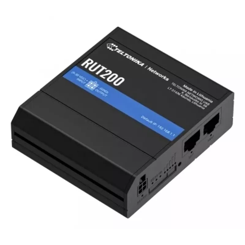 TELTONIKA Rut200 4g Lte Wi-Fi Industrial Router