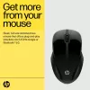 HP 250 Dual Mouse, Ambidextrous, Bluetooth + USB Type-A, 1600 DPI, Black