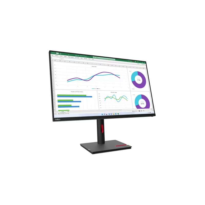 Lenovo ThinkVision T32h-30 computer monitor 80 cm (31.5 inch) 2560 x 1440 pixels Quad HD LED Black