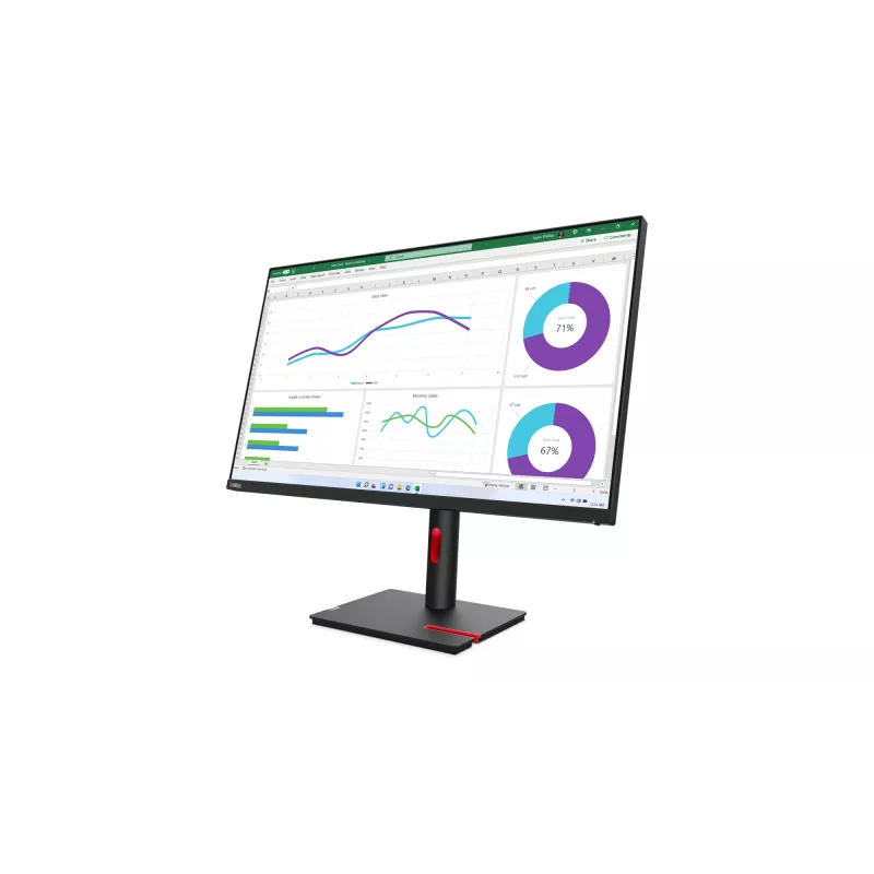 Lenovo ThinkVision T32h-30 computer monitor 80 cm (31.5 inch) 2560 x 1440 pixels Quad HD LED Black