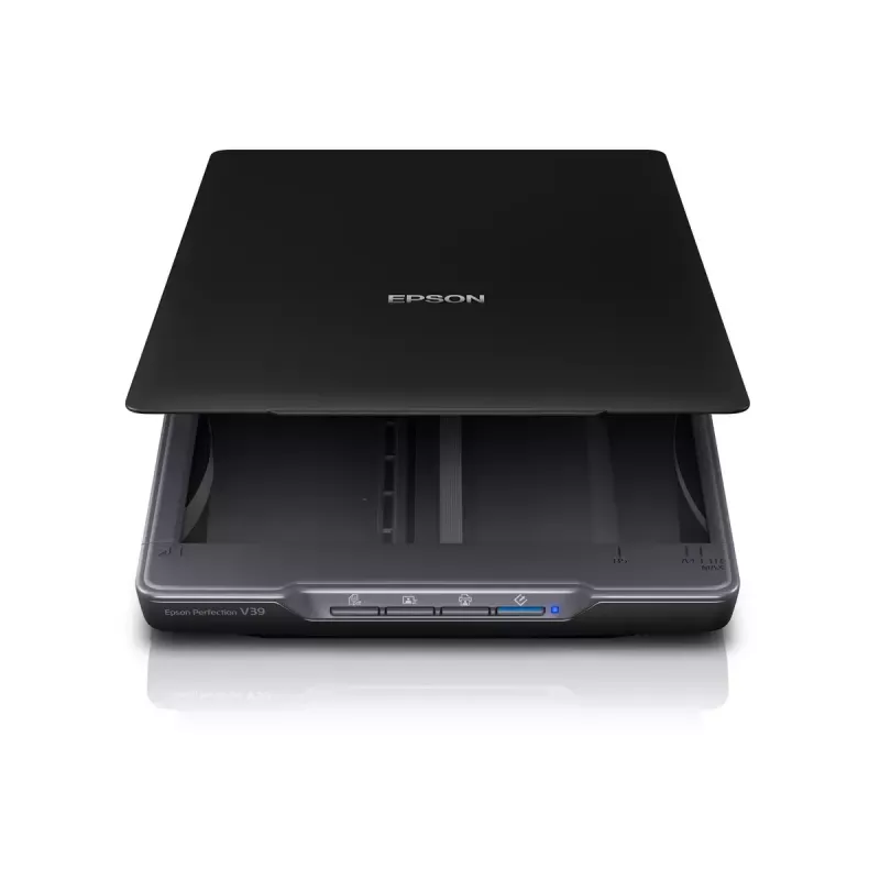 Flatbed scanner Epson Perfection V39II — A4, 4800 x 4800 DPI, CIS, USB-powered, Black