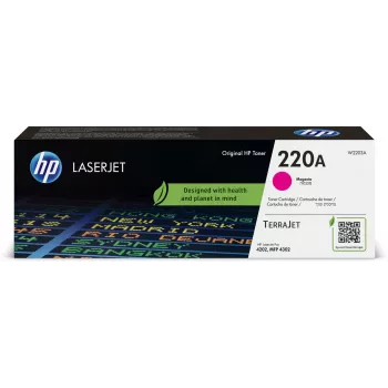 HP 220A Magenta Original LaserJet Toner Cartridge, 1800 pages, Magenta, 1 pc(s)