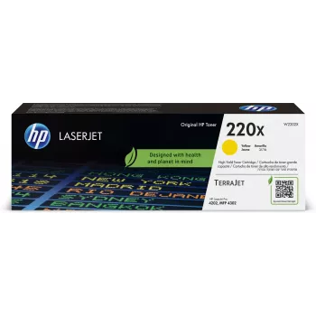 HP 220X Yellow Original LaserJet Toner Cartridge
