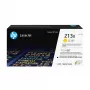 HP 213X High Yield Yellow Original LaserJet Toner Cartridge, 6000 pages, Yellow, 1 pc(s)