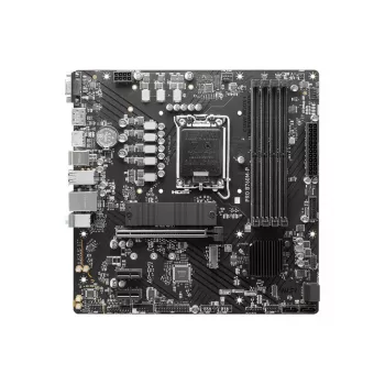 Motherboard MSI PRO B760M-P micro ATX, Intel B760, LGA 1700, 4× DDR5 slots, 192 GB, SATA III, PCIe 4.0