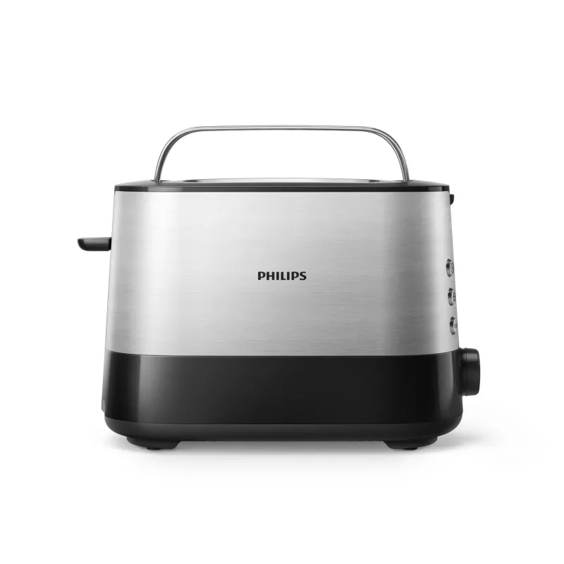Philips Viva Collection HD2635/90 toaster 7 2 slice(s) Black, Titanium