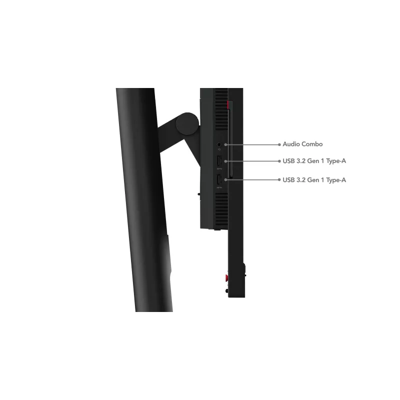Lenovo ThinkVision T24mv-30 Monitor, 60.5 cm (23.8 inch), 1920 x 1080 pixels, Full HD, LED, 6 ms, Black