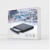 GEMBIRD External USB DVD Rewriter Drive 24x - Black
