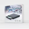 GEMBIRD External USB DVD Rewriter Drive 24x - Black
