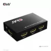 CLUB3D 3 to 1 HDMI™ 8K60Hz/4K120Hz Switch, 7680 x 4320 pixels, 8K Ultra HD, Black
