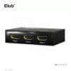 CLUB3D 3 to 1 HDMI™ 8K60Hz/4K120Hz Switch, 7680 x 4320 pixels, 8K Ultra HD, Black