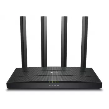 TP-Link Archer AX1500 Wi-Fi 6 Router, Wi-Fi 6 (802.11ax), Dual-band (2.4 GHz / 5 GHz), Ethernet LAN, Black, Tabletop router