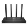 TP-Link Archer AX1500 Wi-Fi 6 Router, Wi-Fi 6 (802.11ax), Dual-band (2.4 GHz / 5 GHz), Ethernet LAN, Black, Tabletop router