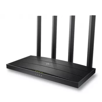 TP-Link Archer AX1500 Wi-Fi 6 Router, Wi-Fi 6 (802.11ax), Dual-band (2.4 GHz / 5 GHz), Ethernet LAN, Black, Tabletop router