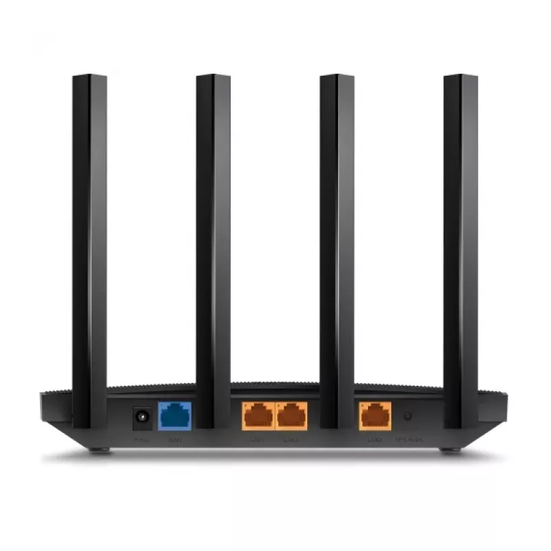 TP-Link Archer AX1500 Wi-Fi 6 Router, Wi-Fi 6 (802.11ax), Dual-band (2.4 GHz / 5 GHz), Ethernet LAN, Black, Tabletop router