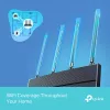 TP-Link Archer AX1500 Wi-Fi 6 Router, Wi-Fi 6 (802.11ax), Dual-band (2.4 GHz / 5 GHz), Ethernet LAN, Black, Tabletop router