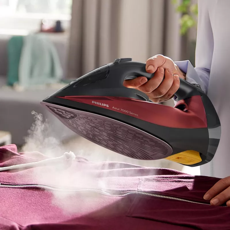 Philips 7000 series DST7022/40 iron Steam iron SteamGlide Plus soleplate 2800 W Black