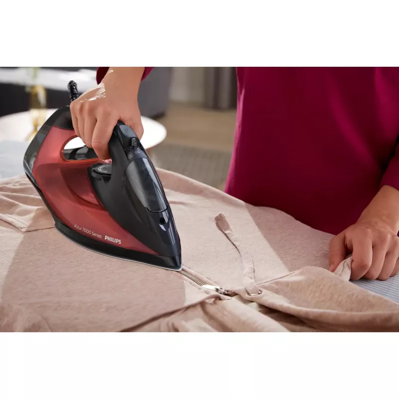 Philips 7000 series DST7022/40 iron Steam iron SteamGlide Plus soleplate 2800 W Black