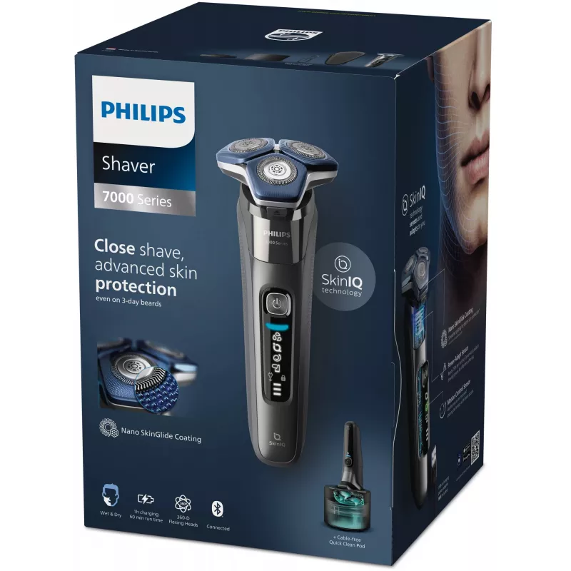 Electric Shaver Philips SHAVER Series 7000 S7887/55 Wet and Dry Chrome