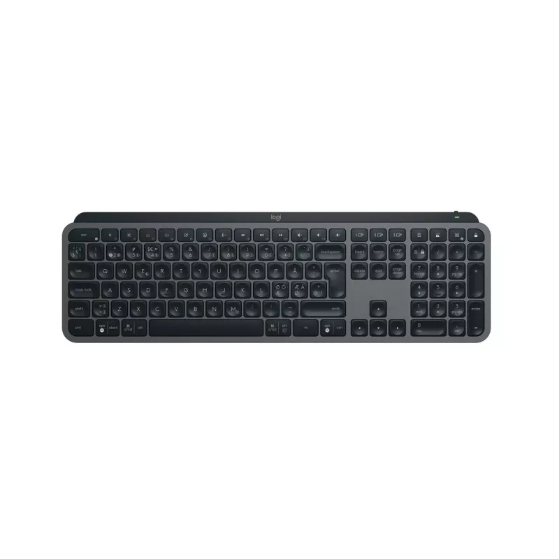 Logitech MX Keys S Keyboard Universal RF Wireless Bluetooth QWERTY Danish Finnish Norwegian Swedish Graphite