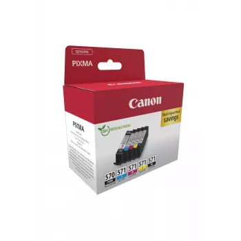 Canon 0372C006 ink cartridge 5 pc(s) Original Black, Cyan, Magenta, Yellow