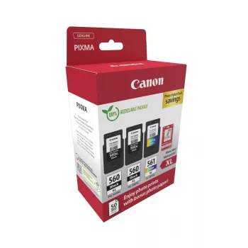 Canon 3712C012 ink cartridge 3 pc(s) Original High (XL) Yield Black, Cyan, Magenta, Yellow