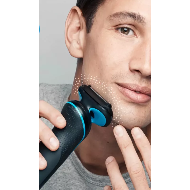Braun 51-B1000s Foil shaver Black, Blue