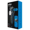 Braun 51-B1000s Foil shaver Black, Blue