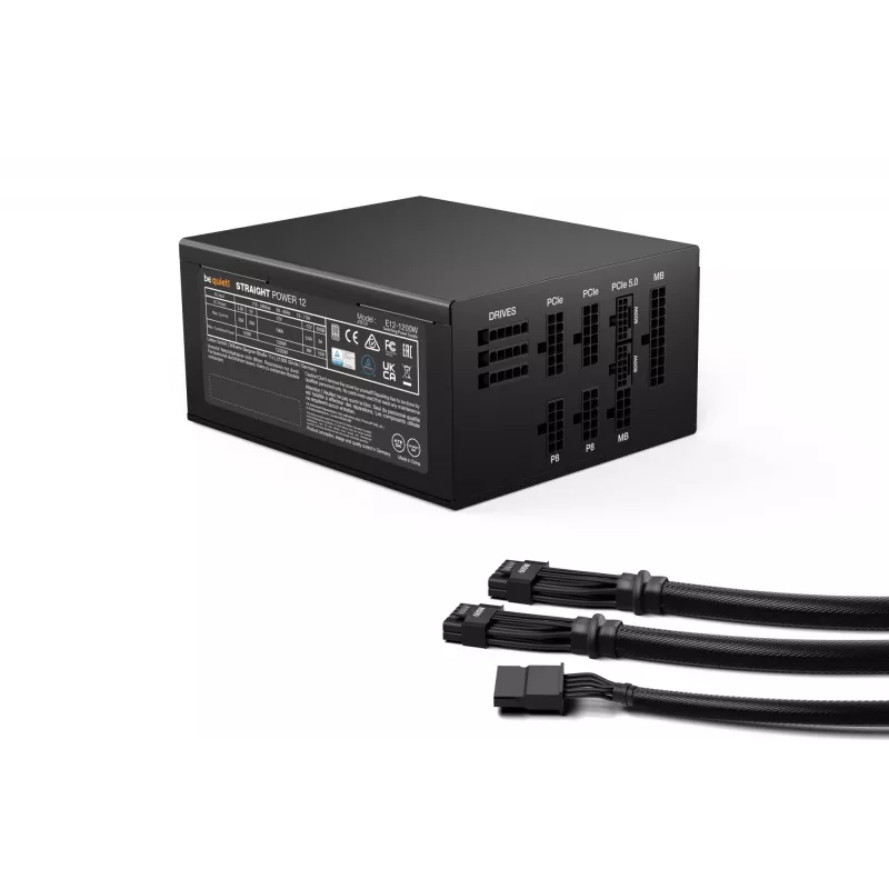 be quiet Straight Power 12 power supply unit 1200 W 20+4 pin ATX ATX Black